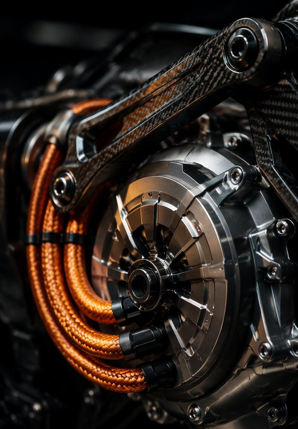 AF-01 motor and body detail