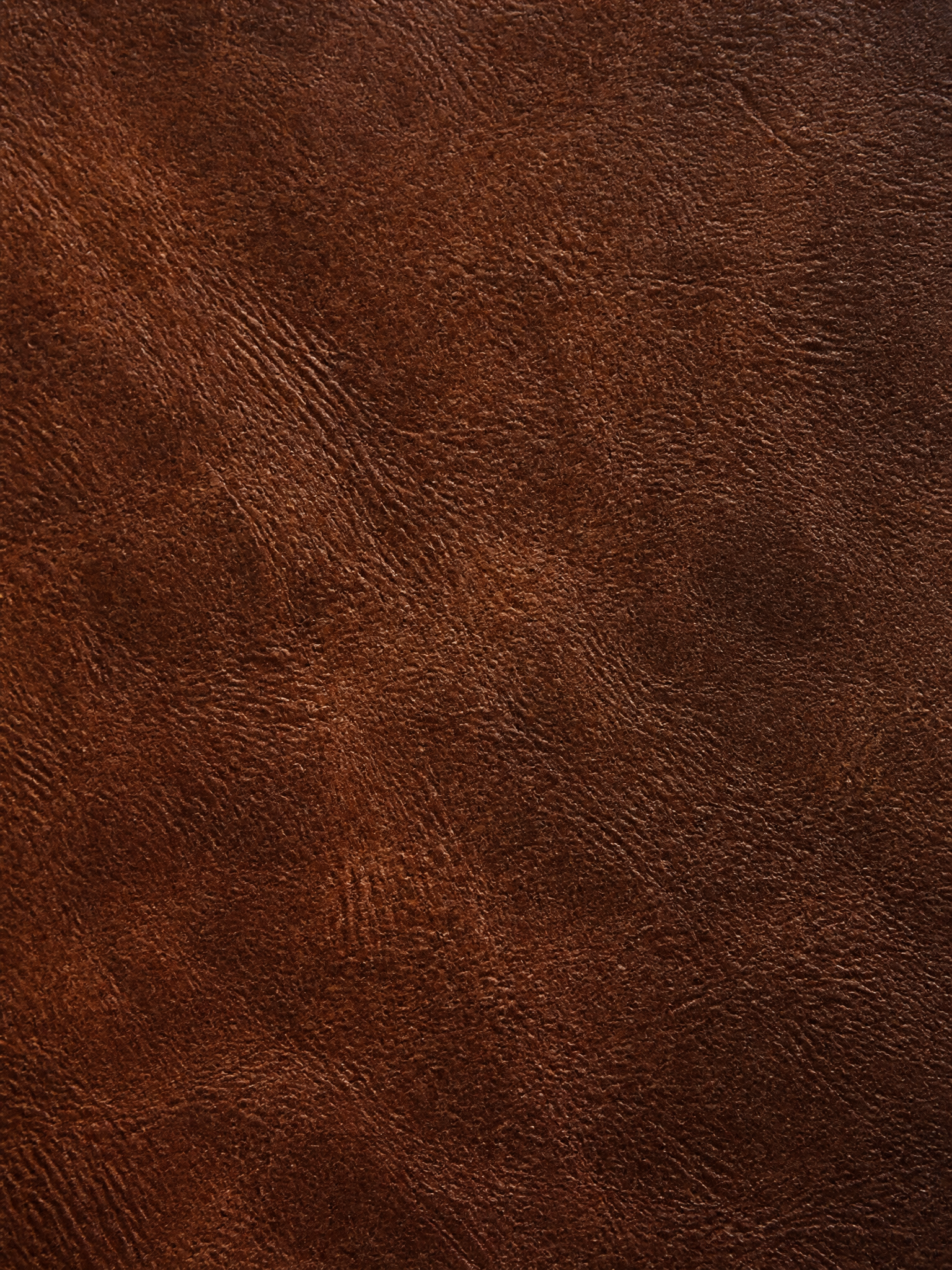 Full grain leather surface