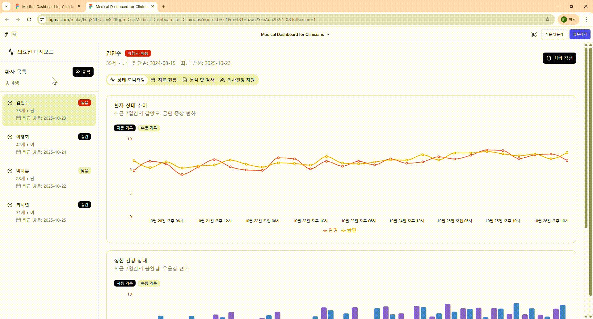 Desktop Dashboard Interface