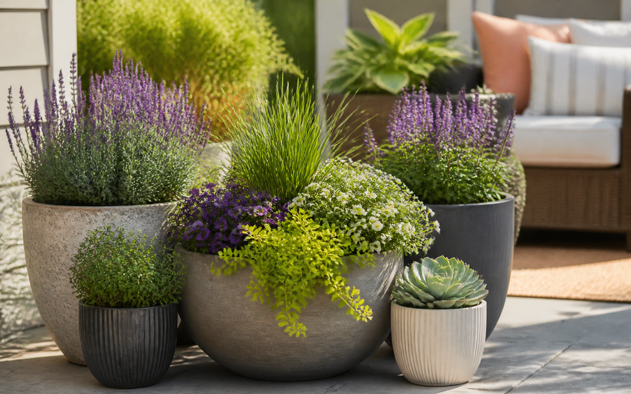 Container gardening