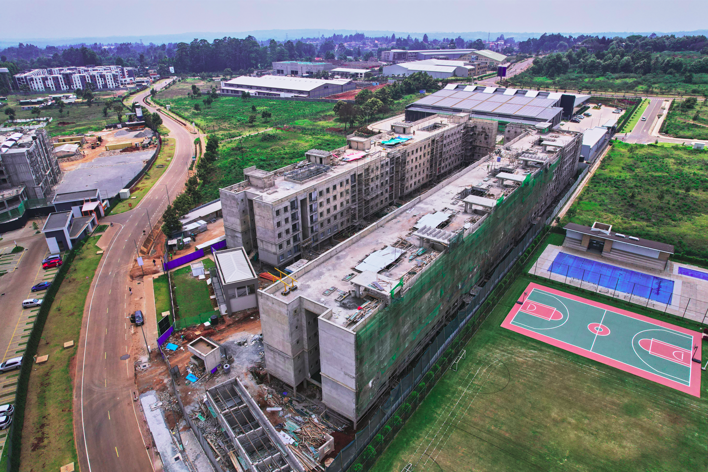 Construction Site Progress