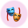 Theater masks