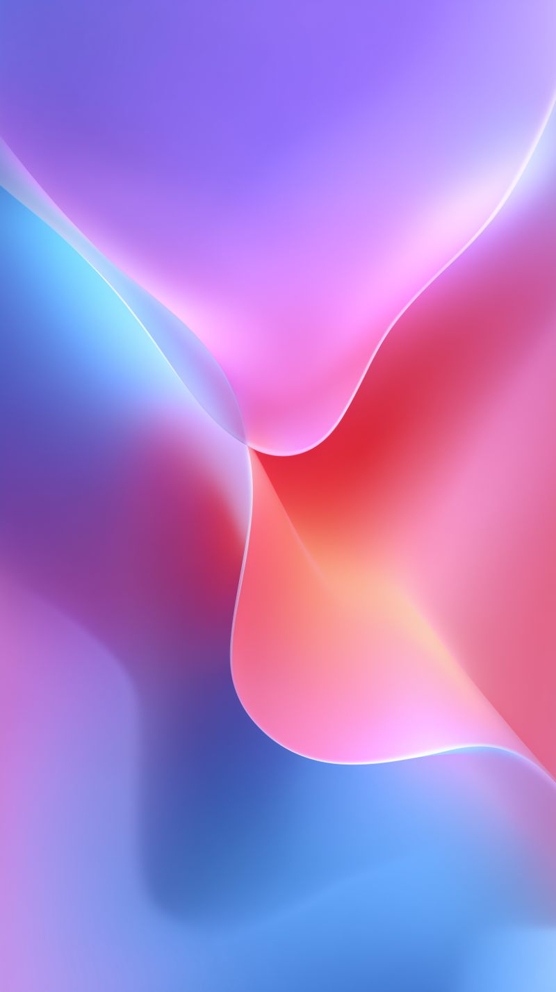 Vibrant Fluid Gradient Abstract