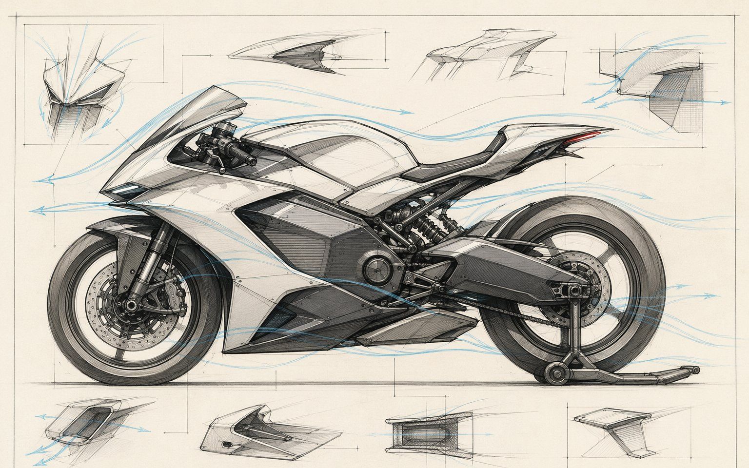 Early AF-01 concept sketch