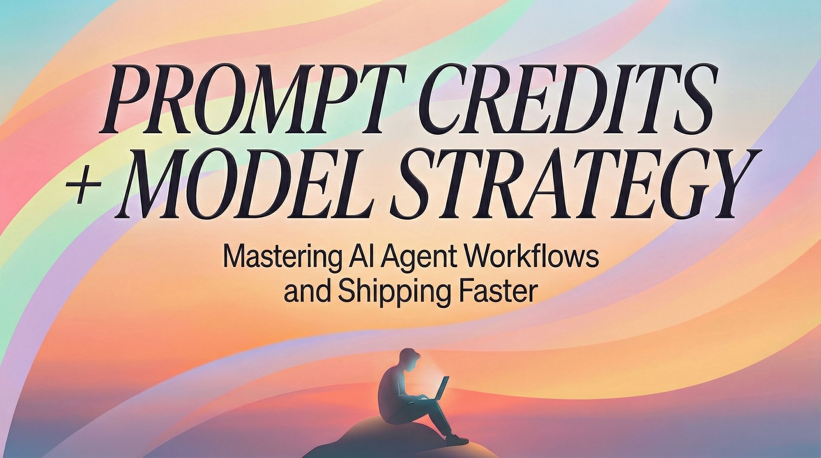 Prompt Credits and Model Strategy Banner