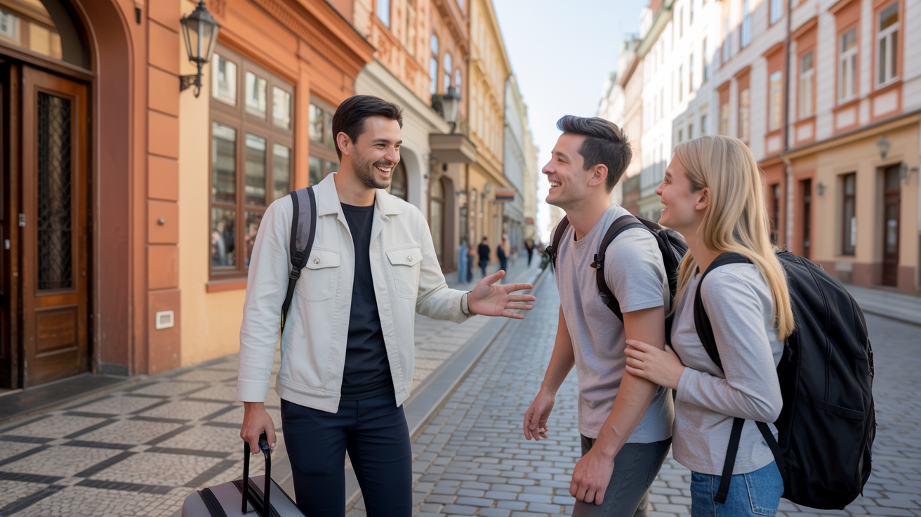 Prague street view