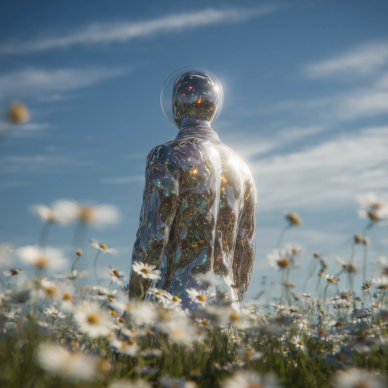 Abstract face render