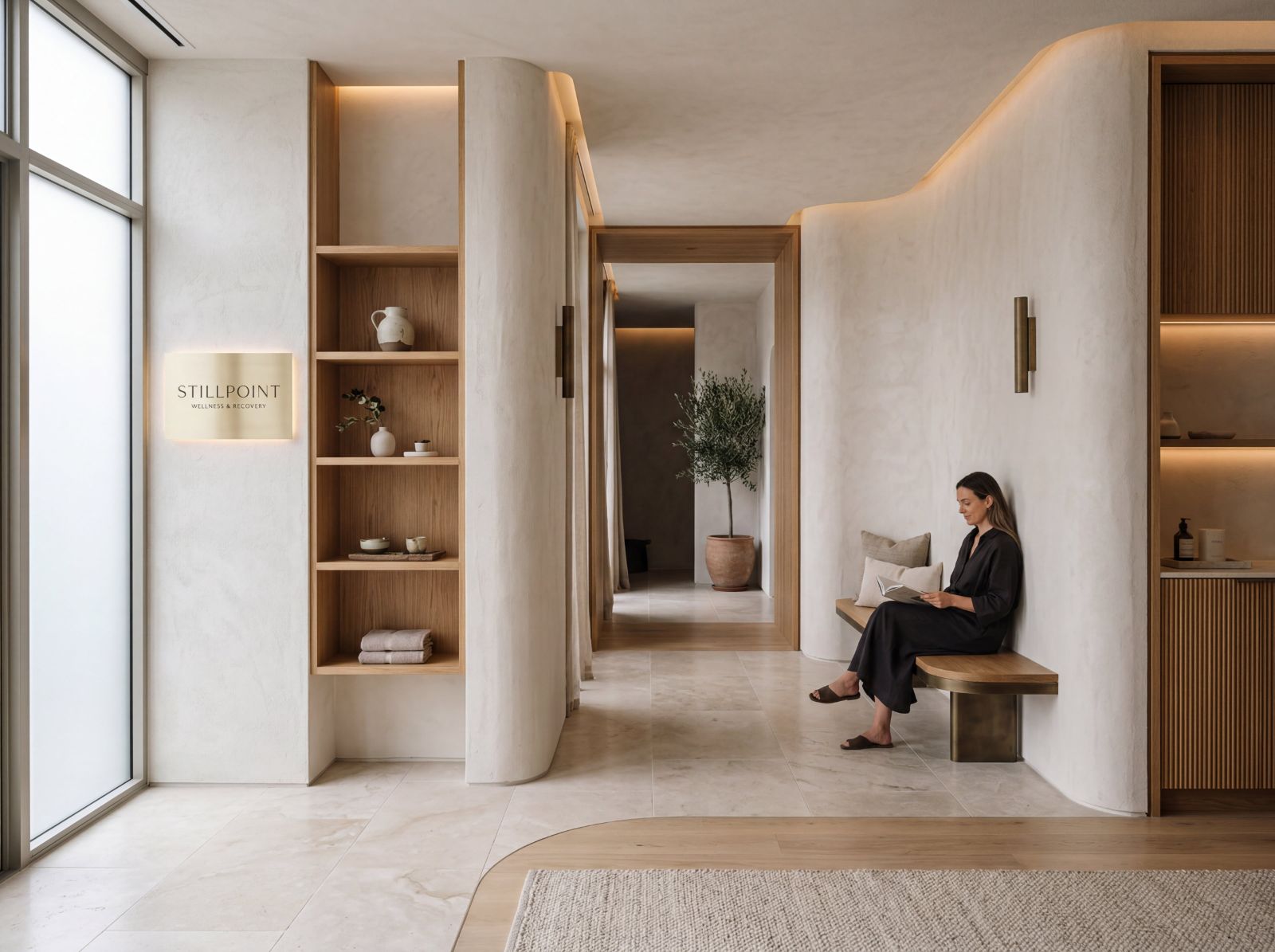 Stillpoint studio interior