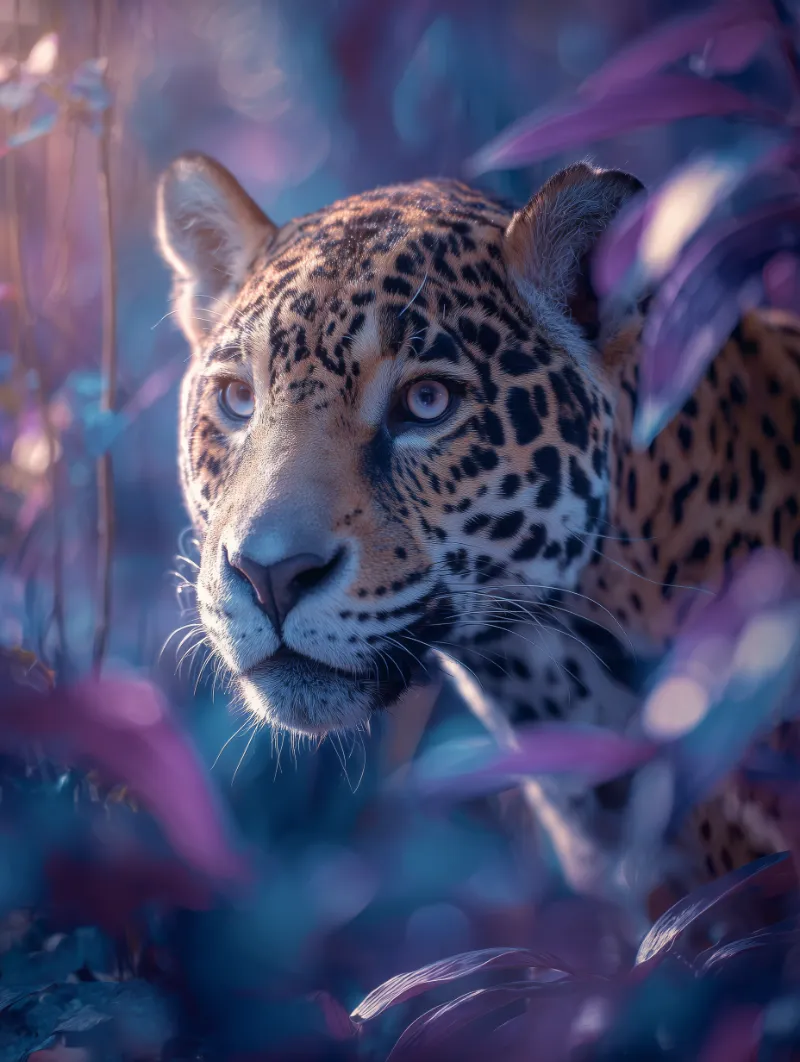 Retrato en luz ambiental cálida