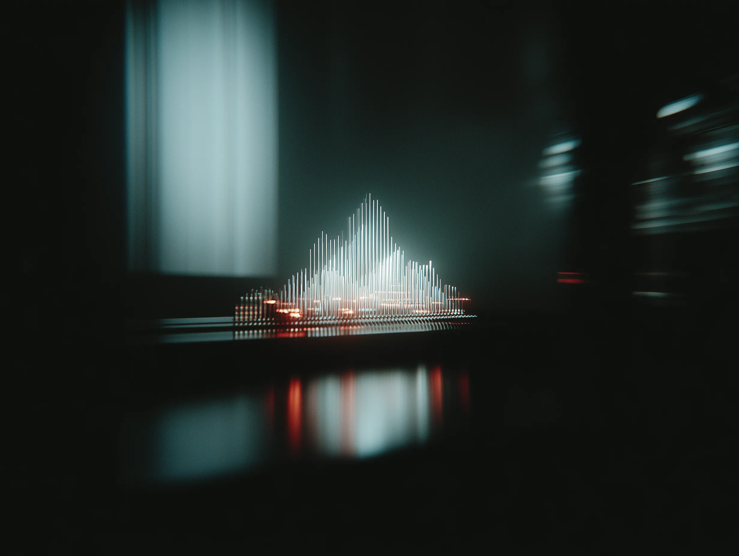 Abstract blooming visual