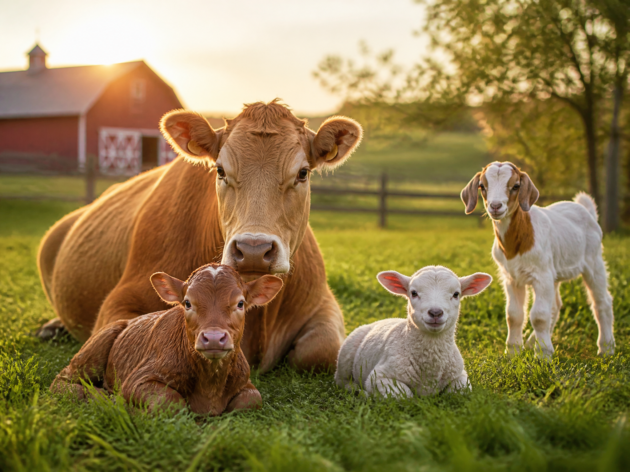 Farm animals