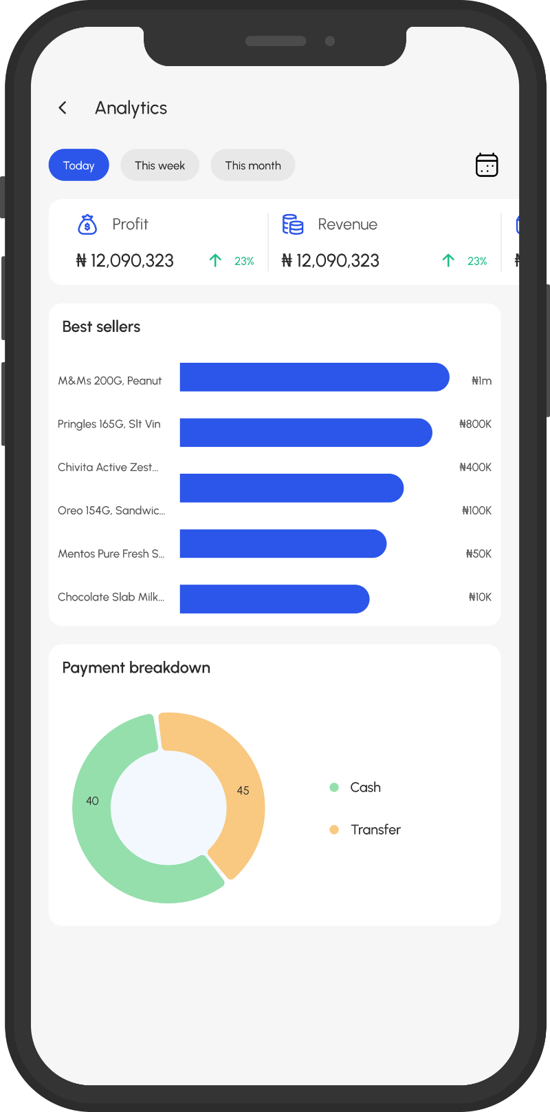 Create Account Interface