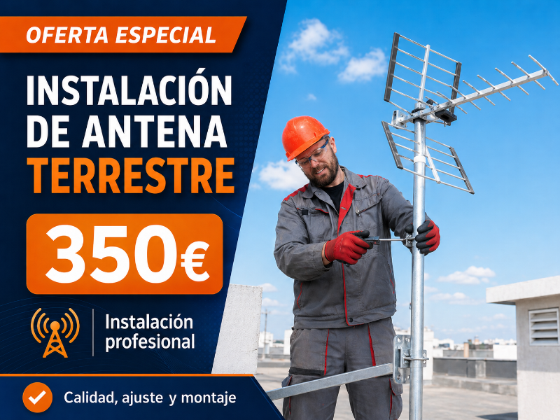 Instalación Antena TDT