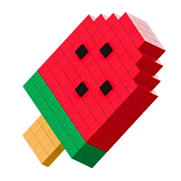 3D Watermelon