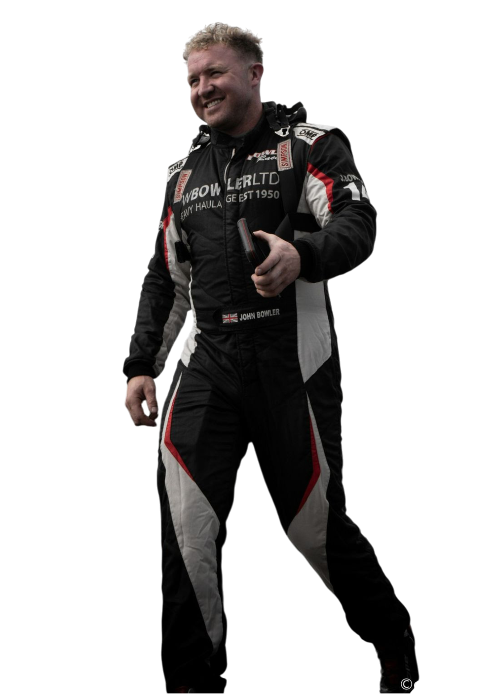 Professional Racing Semi Truck Side Profile