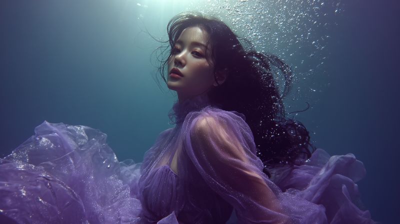 Pagoda roja de noche