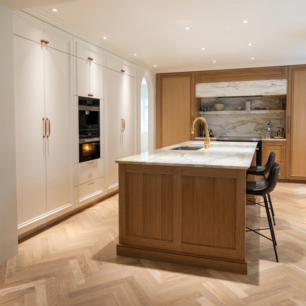 Kuchnia na wymiar — nowoczesna zabudowa