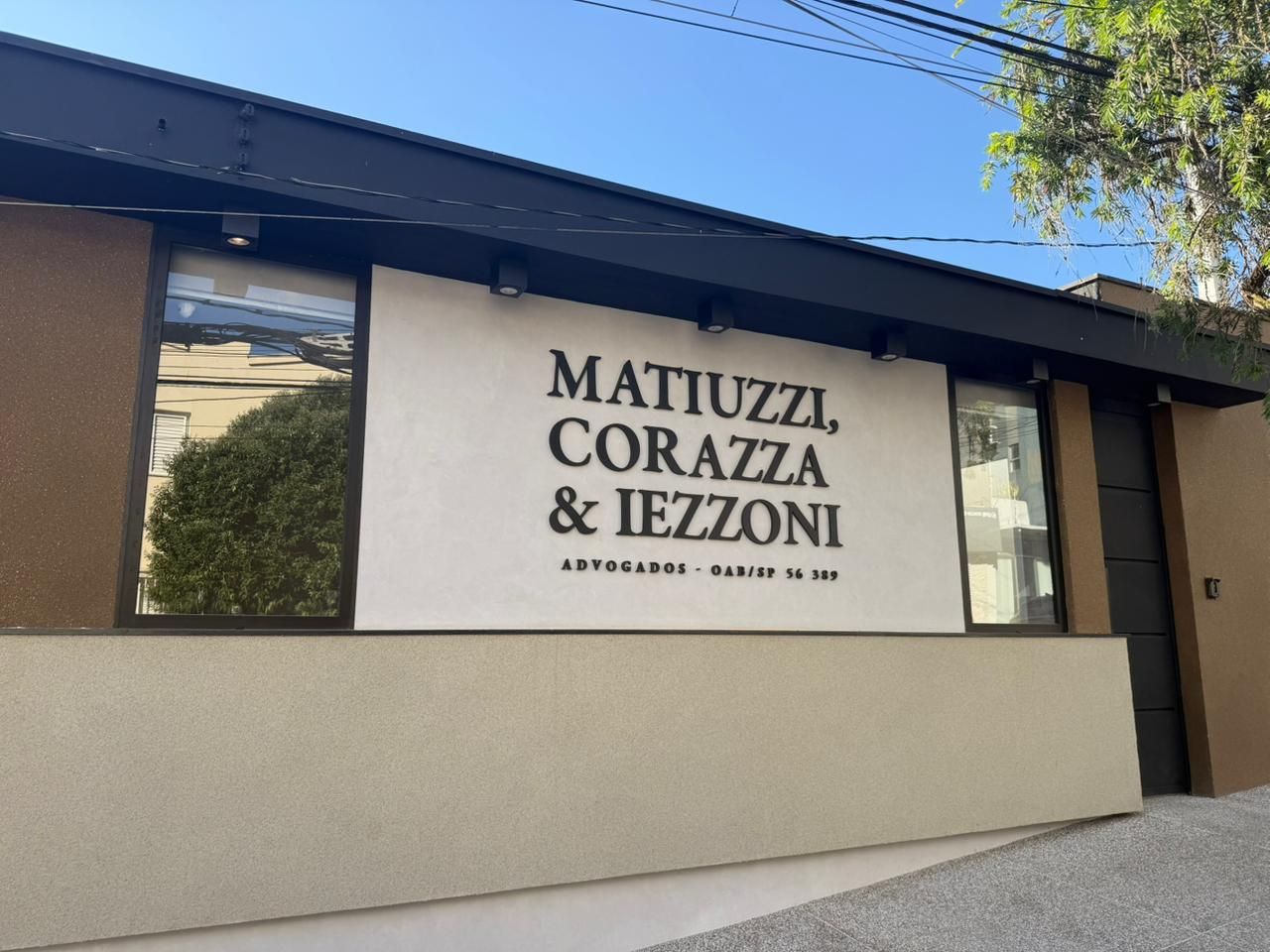 Fachada do Escritório