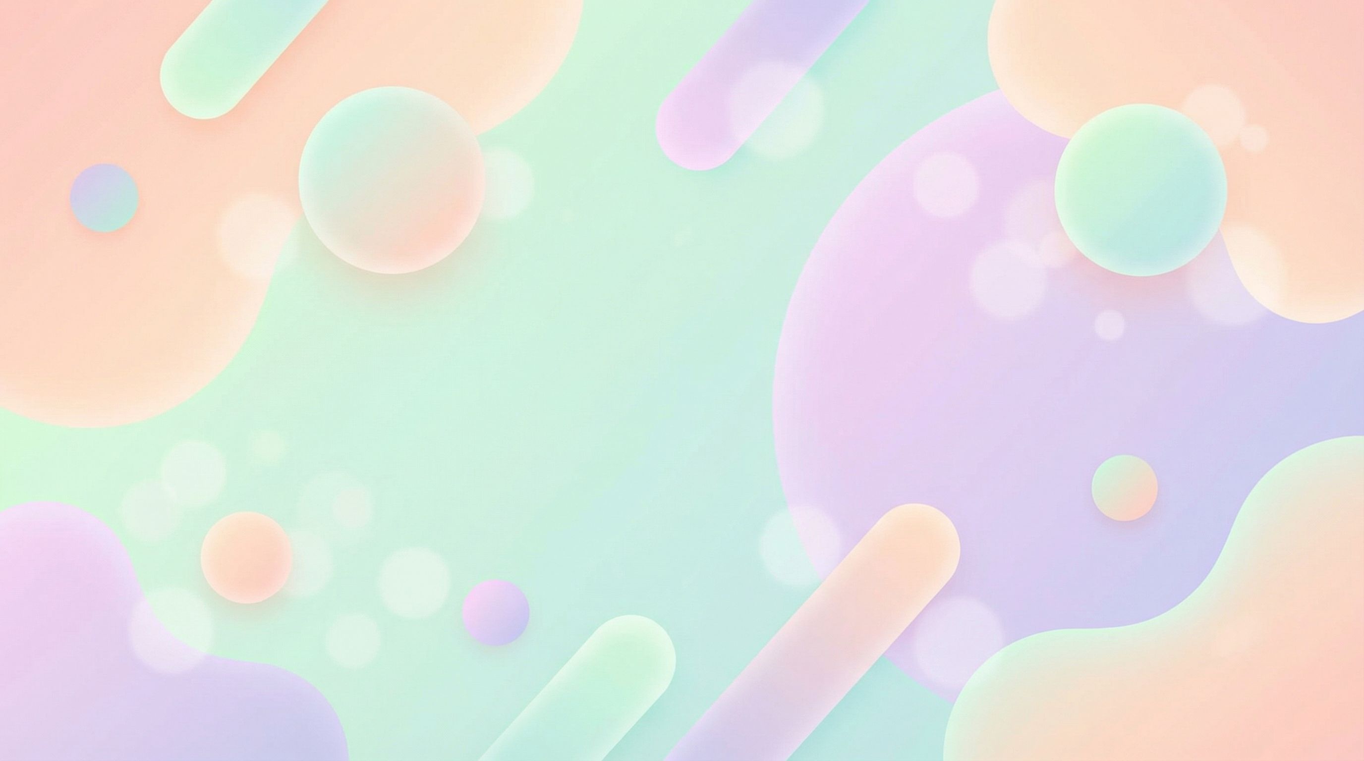 Soft pastel abstract geometric background