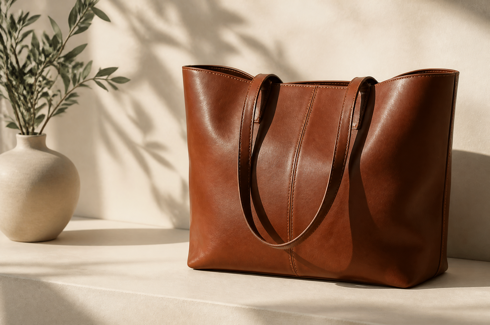 Leather Tote