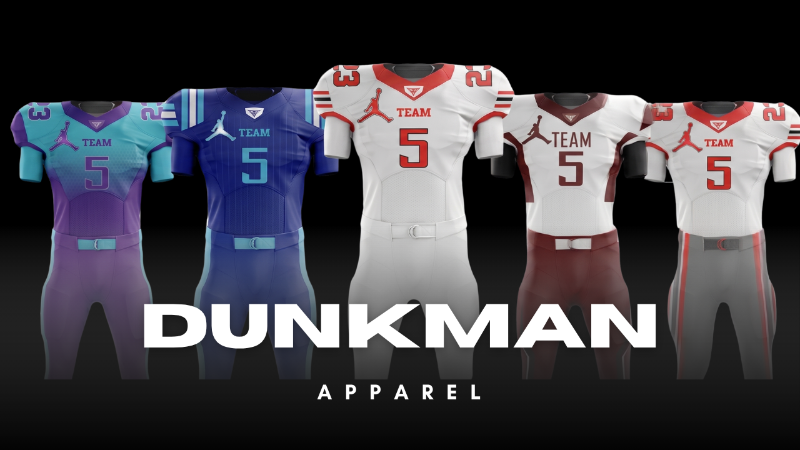 Dunkman Apparel Football Uniform Collection