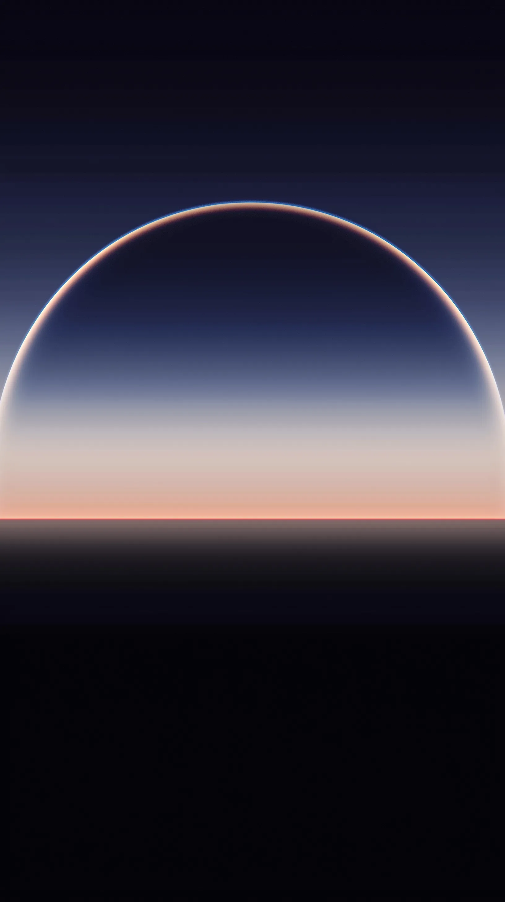 Abstract Celestial Horizon Glow