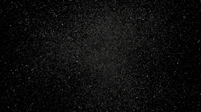 Abstract Star-Speckled Black Texture