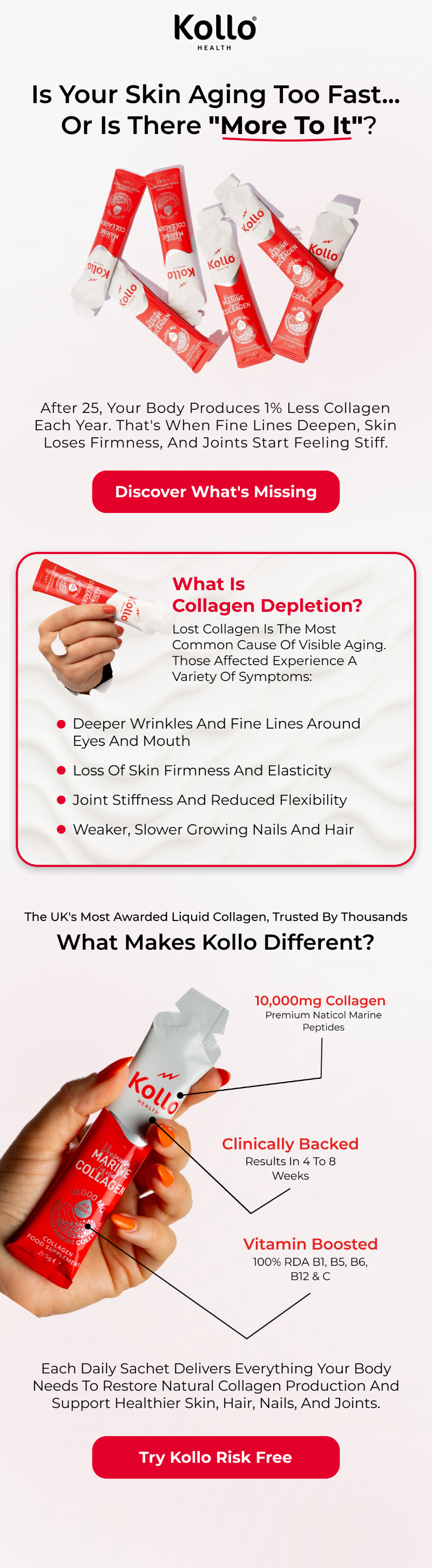 Kollo Health Marine Collagen Infographic