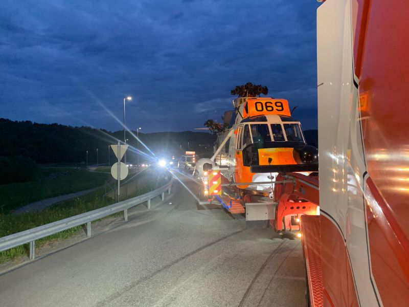 Plassering av helikopter