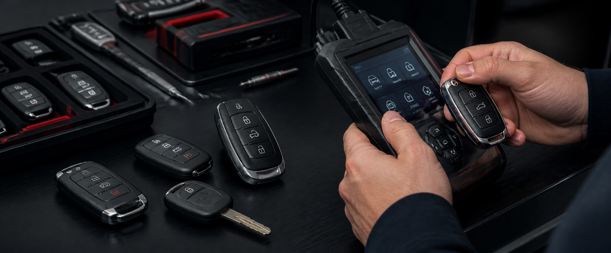 Reemplazo de controles y key fobs automotrices