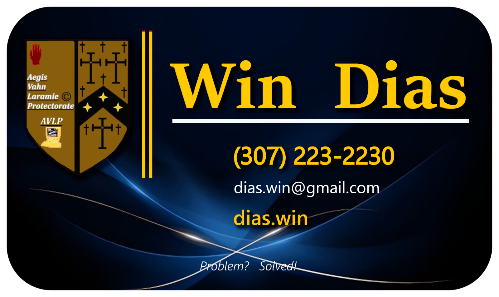 Win Dias Digital Business Card