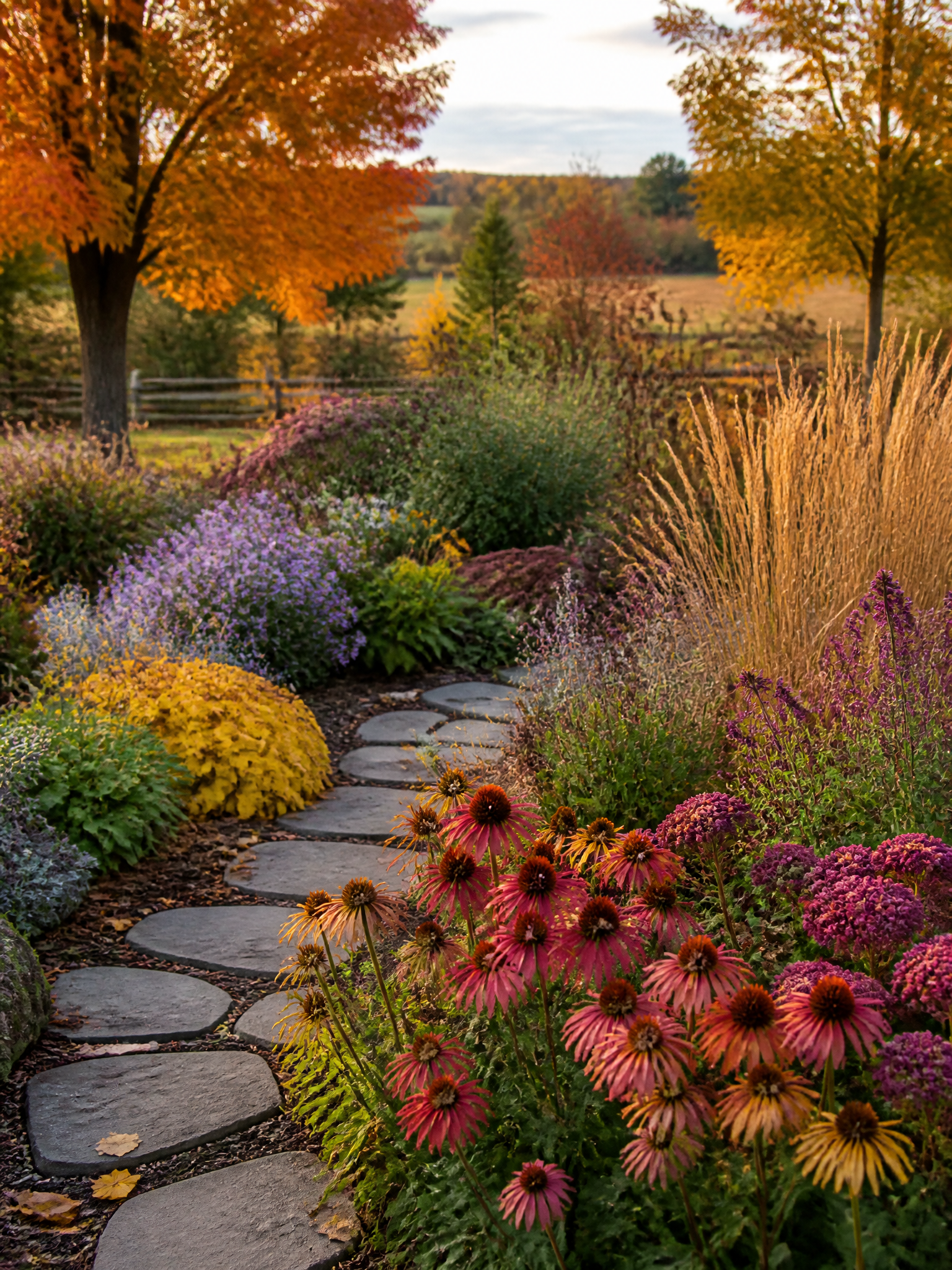 Illinois Fall Garden