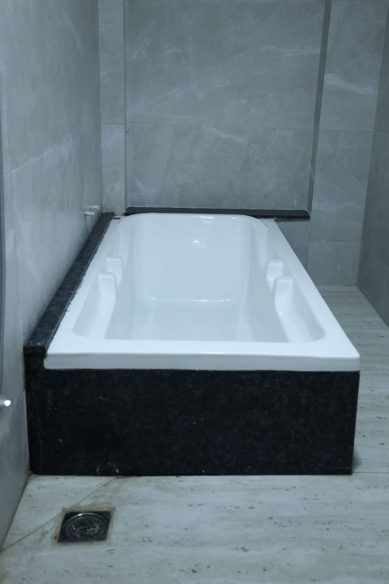 Hotel lobby seating area