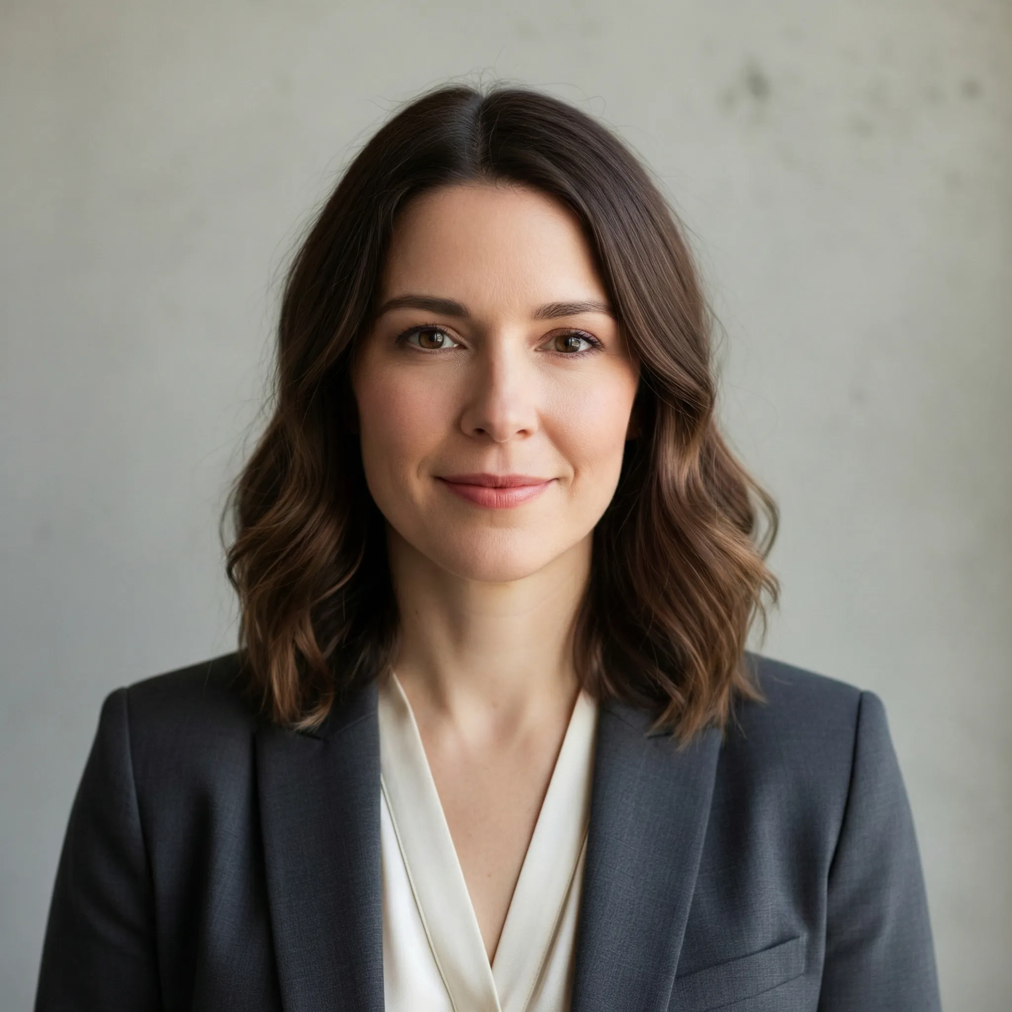 Professional businesswoman portrait in blazer