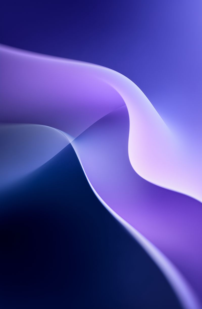 Abstract violet and blue flowing gradient