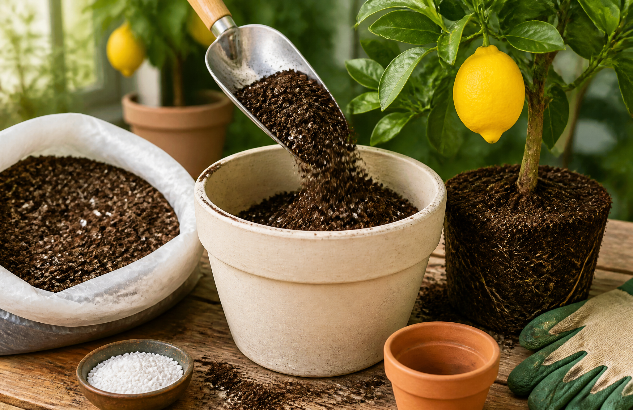 Potting soil