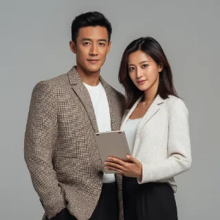 Community asian couple member