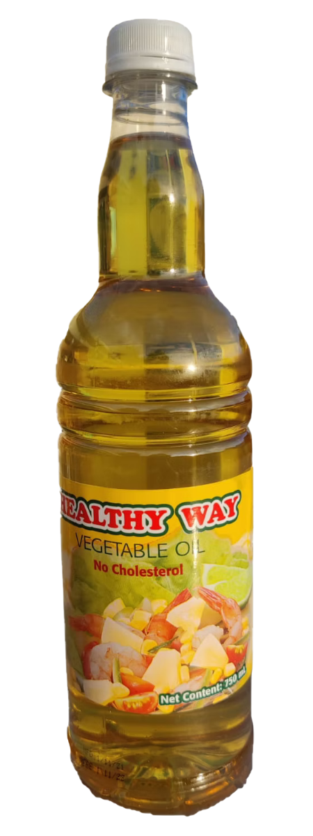 Healthy Way Vegetable Oil Bottle