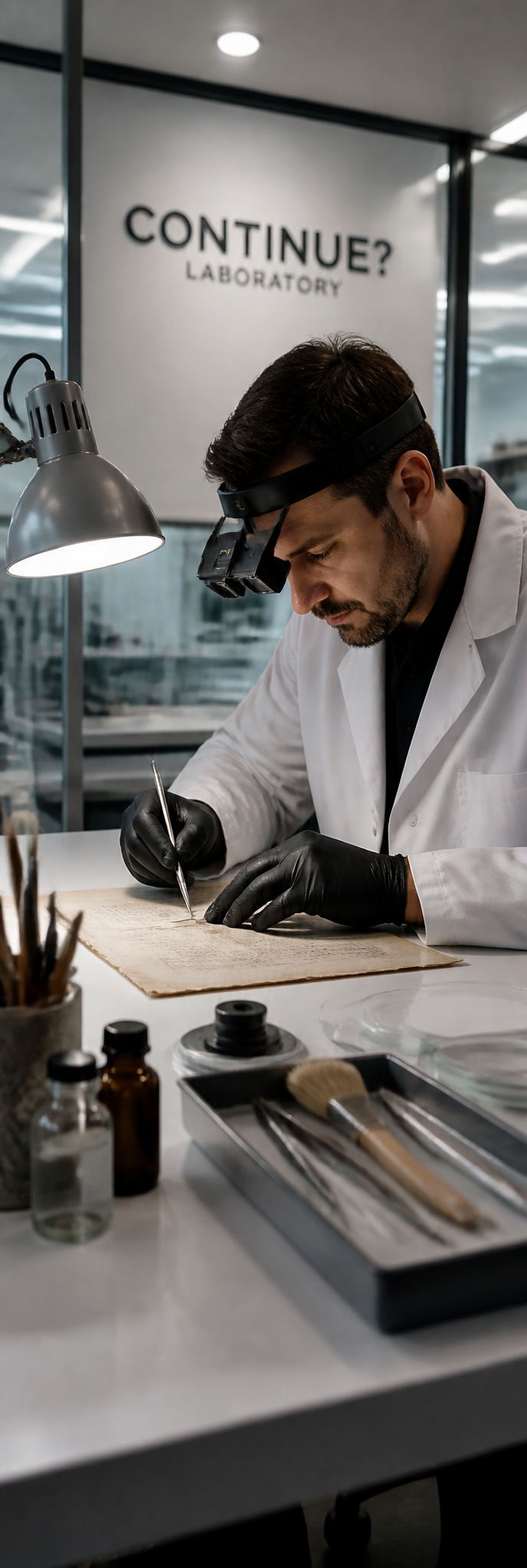 Restoration technician at the bench inside the Coin-Op Revival laboratory
