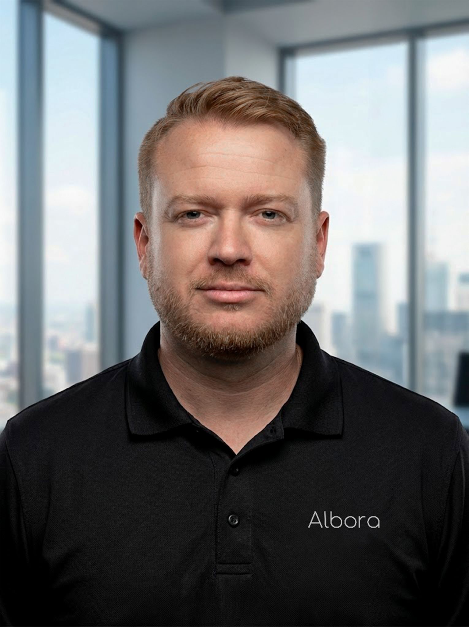 Maciej Duda podczas pracy w pracowni stolarskiej Albora