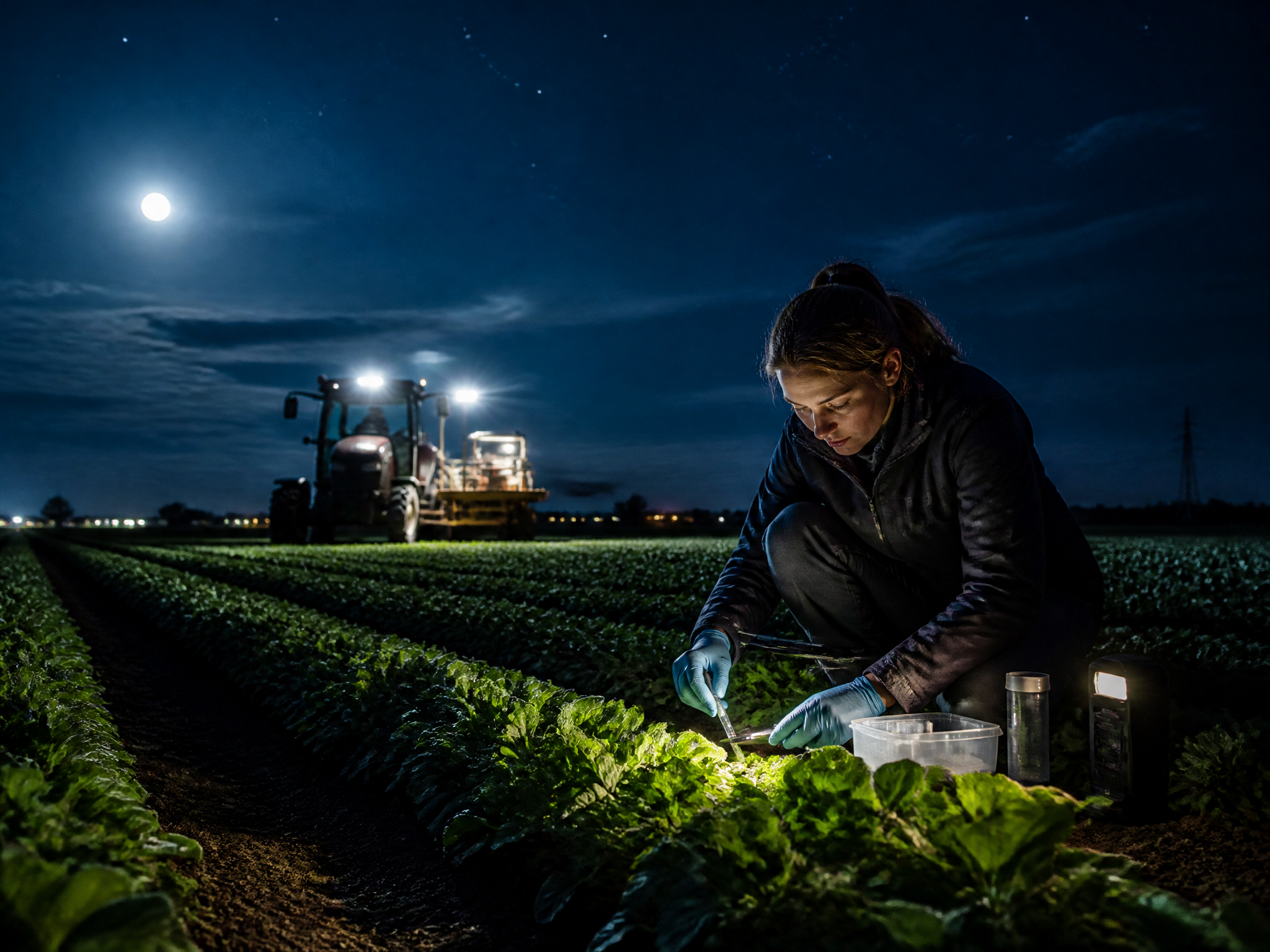 Night production field study