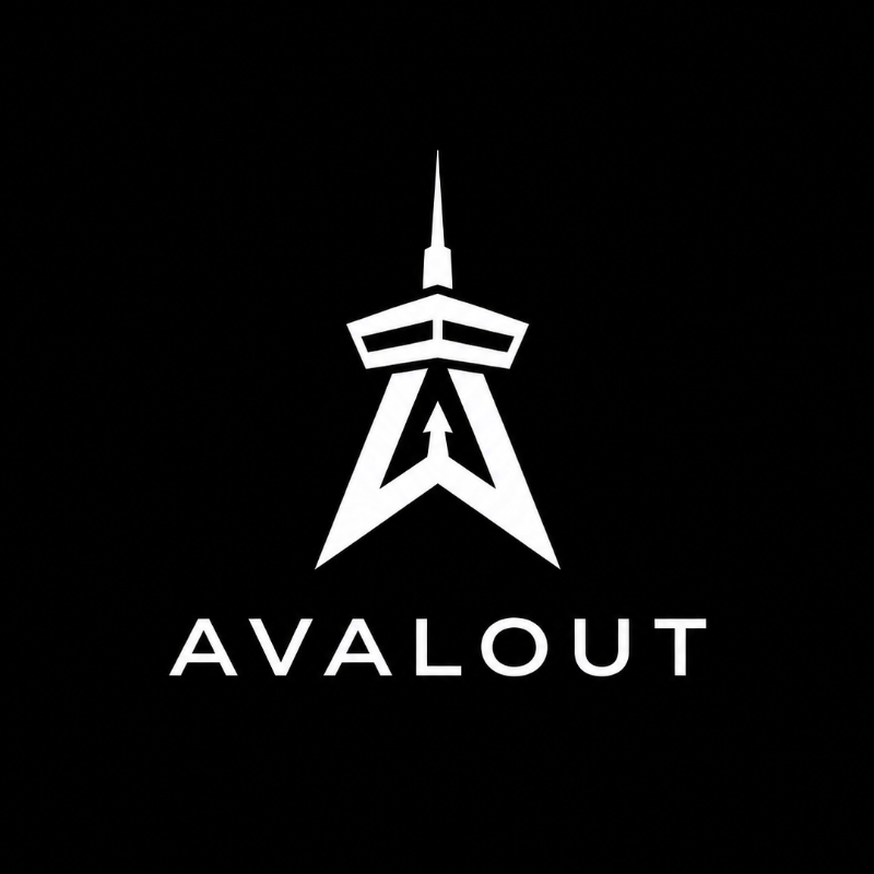 Avalout Tower Logo Design