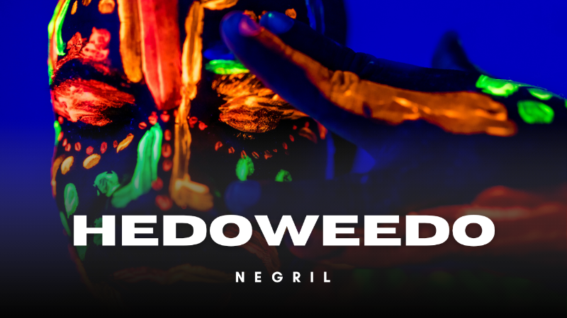 HEDOWEEDO Neon Face Paint Graphic