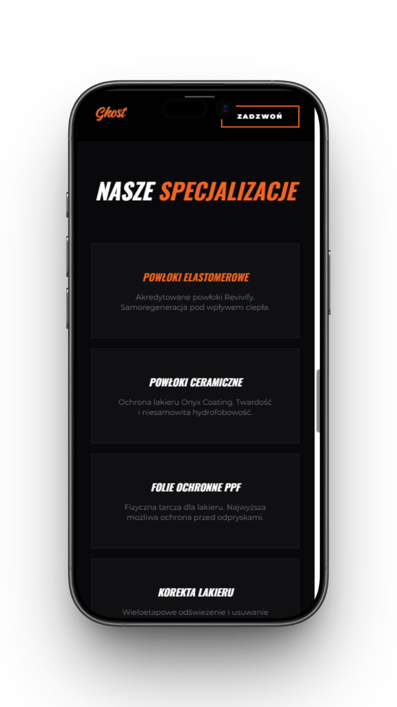 Mobile Specjalizacje