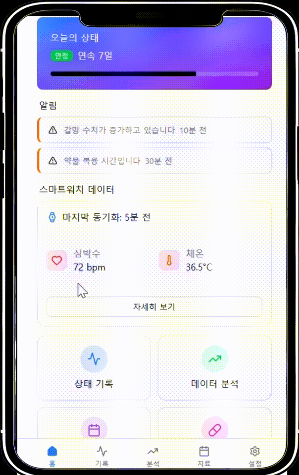 Mobile App Interface