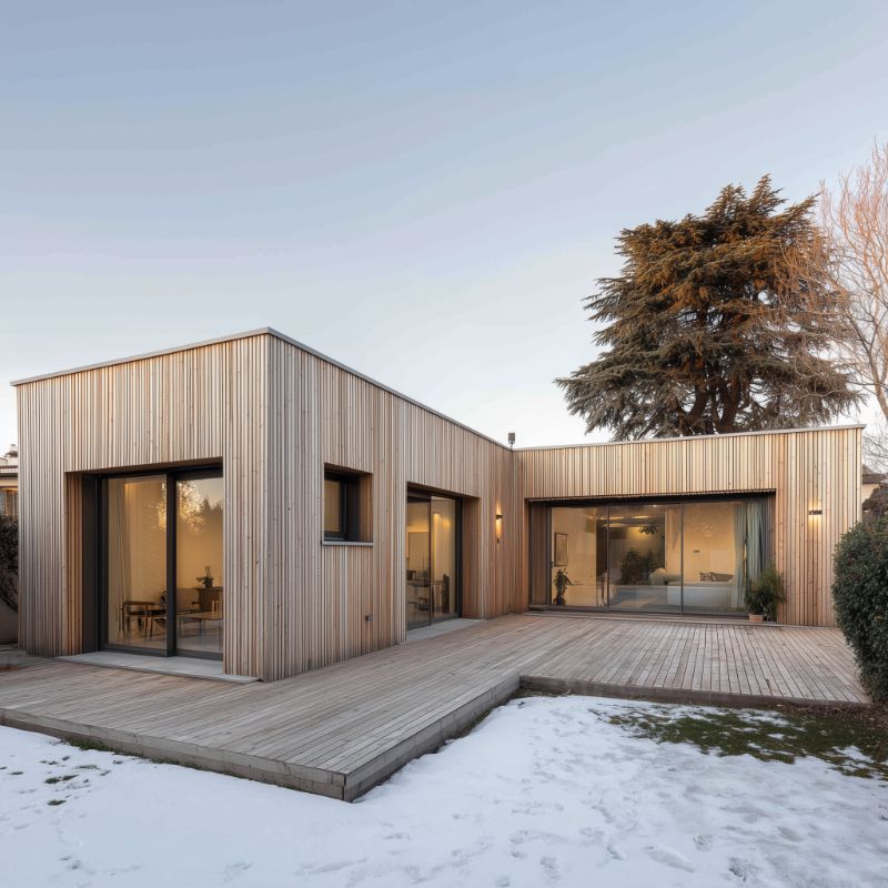Modern residential home