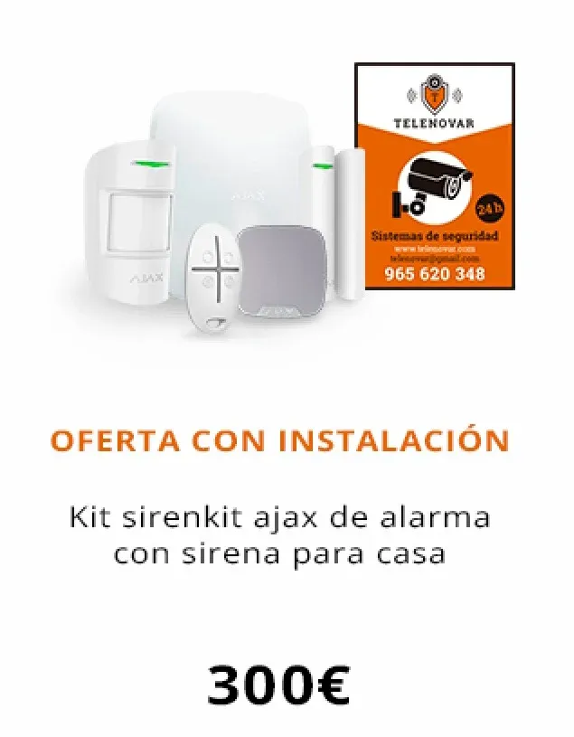 Oferta Alarma Ajax