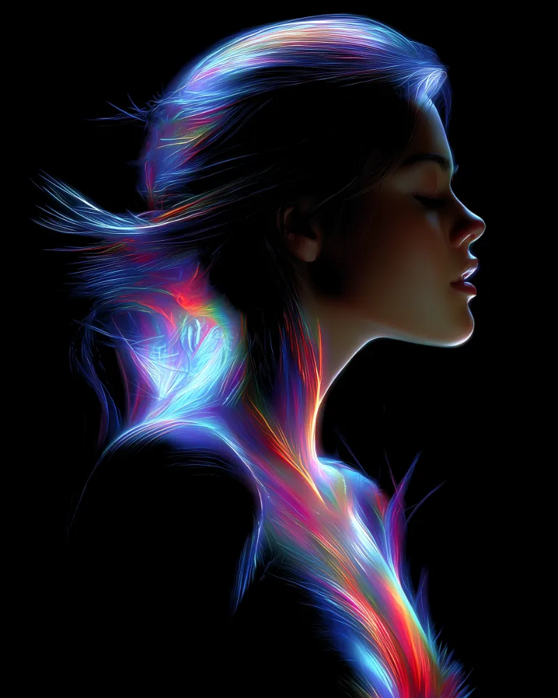 Valle alpino con pico de granito