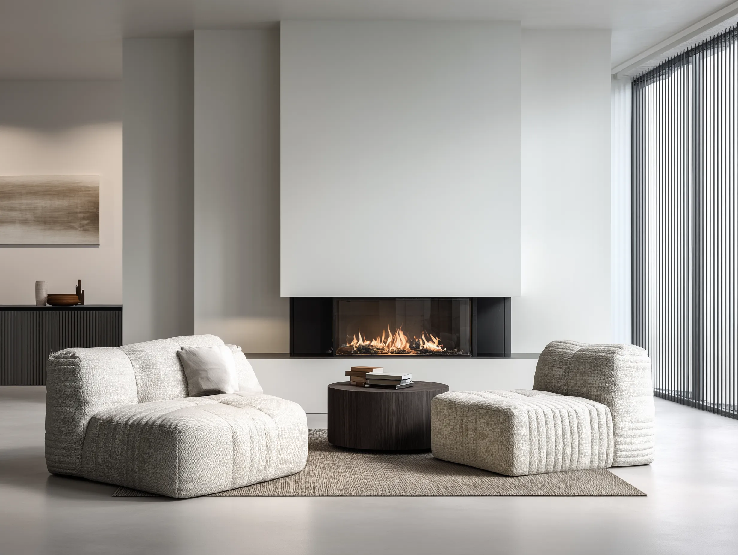 Warm premium residential interior