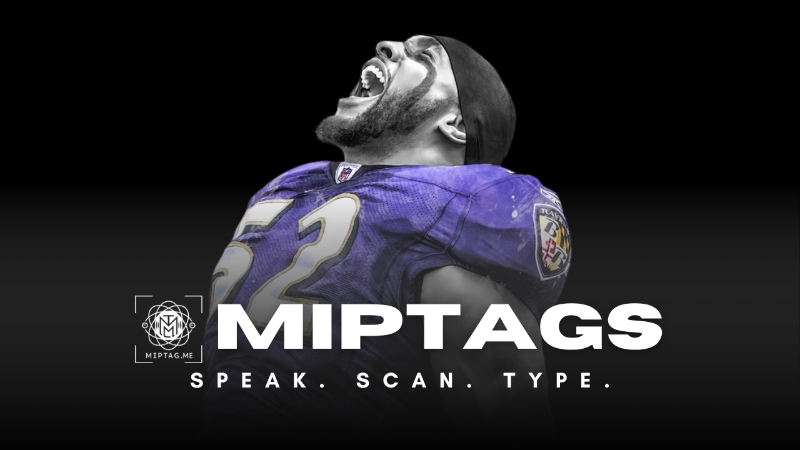 Ray Lewis MIPTAGS Digital Banner
